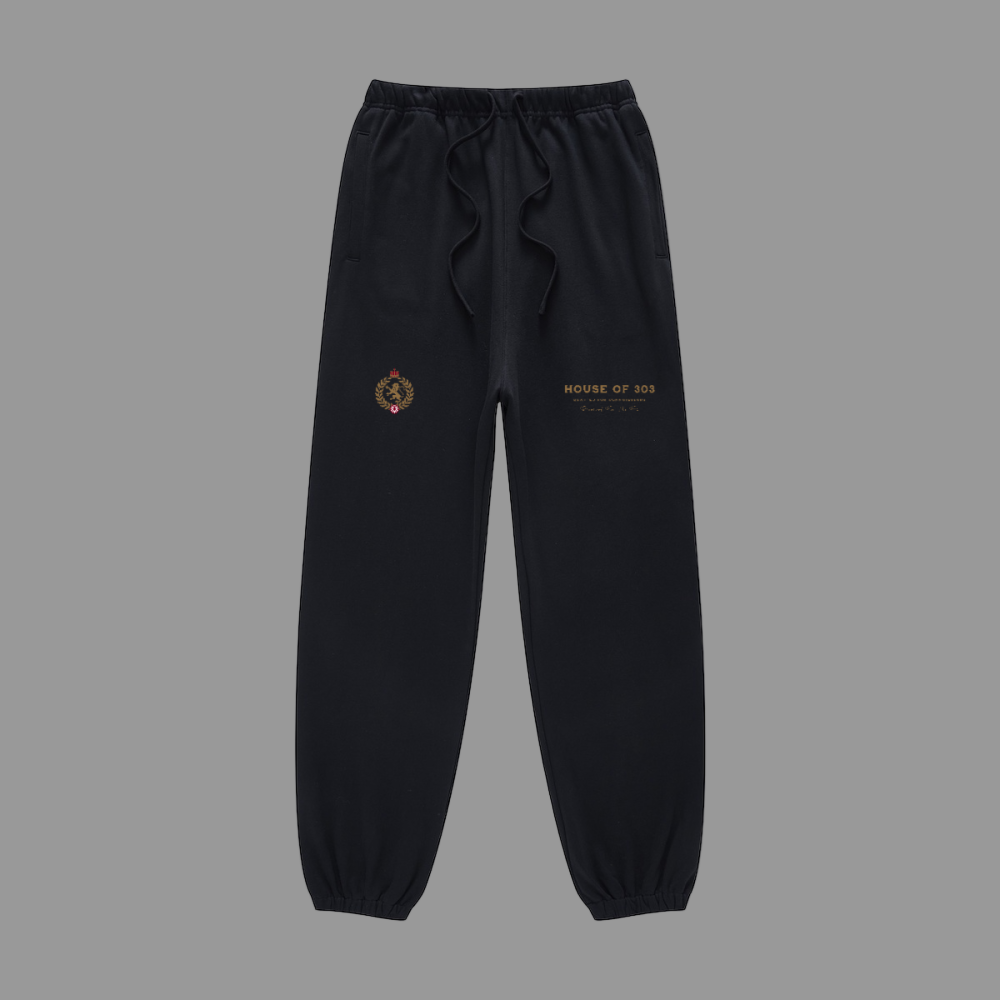 House of 303 - Signature Edition Joggers - Black