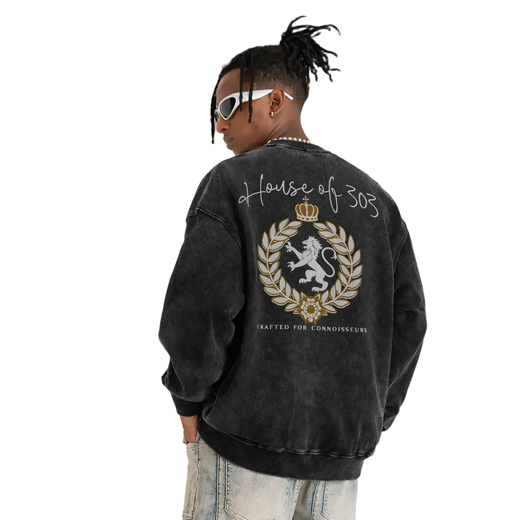 Washed Oversized Sweatshirt